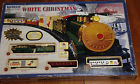 00609 Express White Train Model Ho Lot Complete Bachmann Engine Christmas Scale