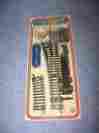 08604 Life-like Ho Scale Left Hand Remote Control Switch Model Rr Trains Nos