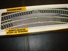 No.44-1770 14-1770 Bachmann Bachhmann Simplimatic Plug In Wiring Ho Gauge Track Set