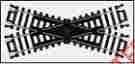 150-839 Walthers Ho 30 Degrees Nickel-silver Rail Black Ties Snap Track 732573008397
