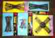 150-brass Atlas Brass Track X-ing Assortment 5 Pieces Crossing Tracks New