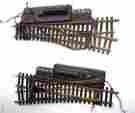 1724a Fleischmann 2 Track Switch Left Electric W Germany