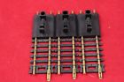 1743 Trutrack Set Of Ho Scale Bumpers Vintage Brass