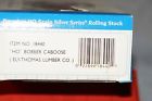 18440 . Lumber Bachmann Bobber Caboose Ely-thomas Series Ho Silver