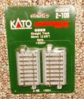 2-105 Kato Ho Scale 60mm 2 3 8 Straight Track 4 Pcs Unitrack New Carded