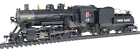 83607 2-8-0 - Spectrum Scale Bachmann Ho 618 Black Locomotive Up Silver Dcc