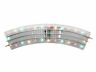 2025020 Lionel Curved Lighted Fastrack With Lights Pack Of 023922250209