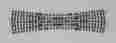 55224 239mm Piko Ho Scale 1 87 Double Slip Switch 15 Degree Bn