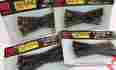 25c-250 Atlas 4 Ho Scale 25 Degree Crossing Brass Rails Code 100 Nos