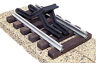 300-bk Gargraves Gauge Rail Black Track Bumper