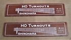 304-e Yokohama Shinohara Ho Two Code Right Turnouts New In Original