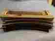 34610 American Flyer Atlas 12 Pieces Ho Scale Curved Track Sections With Box
