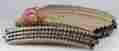 441-3600a 3600a Marklin 24 Ho 1 M Curved 3 Rail Track Sections Vg 1950s