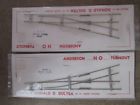 4-rh-7 4-lh-7 Anderson Bk Enterprises Ho Turnout Code Left Right Hand Assembled
