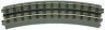 40-1042 Mth Realtrax Curved Section With Hollow Nickel Silver 658081160115