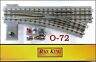 401020 Mth Real Trax Nickel Silver Right Hand Remote Switch Turnout