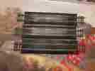 418-4 Atlas Ho Three Nickel Silver Straight Rerailer Track Lot N S