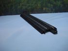 44481-1 Bachmann New Ho Straight Ez Piece Black Roadbed