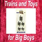 44592 Bachmann Train Ns 10 Track Straight Connector Assortment - Nickel Ho