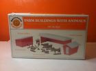 45152 Bachmann Brand Ho Sealed Farm Animals Plasticville Scale Building