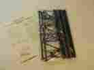 46-1222 Bachmann Ho Vtg Over Under Blinking Bridge Set Factory Sealed No Box