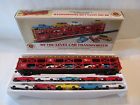 46002 Tri-level Atsf Bachmann 89 Transporter Cars 15 Fe Train Santa Car Ho