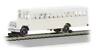 46215 Bachmann Ho Scale White Bus With Highrailers Mow Vehicle