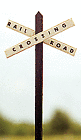 464-23001 Bts Cross Bucks Ho Scale Pkg