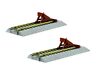 6-49866 American Flyer Fas Track Straight With Lighted Bumper 023922498663