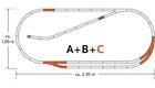 61102 Roco Ho Track Set 9005033611026