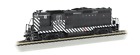 62809 Factory Gp9 Dcc Installed Fe Diesel Ho Santa Loco Bachmann