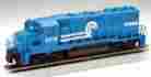 63516 Bachmann Ho Scale Dcc-ready Gp40 Locomotive Conrail 3078