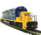 67013 Light Scale Layout Dc Locomotive Model Trains Ho Engine Sd-40 Csx Railroad