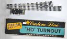 6lcs Atlas New Customline Ho Scale Nickel Silver Curved Track Lh