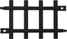 711826 Lionel Straight Track Expansion Black 023922011459