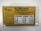 75-524 Miller Engineering Tall Steel Viaduct Ho Length Extension By