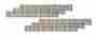 80-1002 Mth Ho 9 Straight Code 83 Track 6 Pack 658081331751
