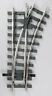 94352 Bachmann Manual Switch Rh Scale Steel Model Train 022899943527