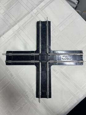26745 A.c. Gilbert American Flyer 90 Degree Crossover / Track Section With Original Box