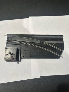 Xa9926 A.c. Gilbert Vintage Ac American Flyer S Gauge Right Hand Manual Track Switch