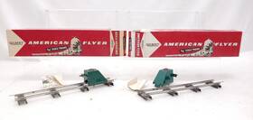26749 American Flyer Gilbert S Gauge Bumper Track Lot Of 2