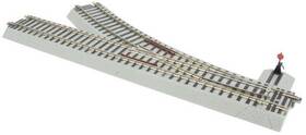 6-49884s American Flyer 6-49884 S Right Hand R27 Fastrack Manual Switch Turnout Ln/box