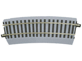 6-49892 American Flyer S Scale Fas Track R27 27 Rad. Hlf Crve