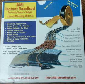 Arr-45 Ami O #arr-45 O-scale Instant Road Bed