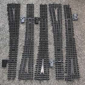 Aristo-craft 022081303405 Aristocraft G Scale Left And Right Hand Switch Track 5pcs