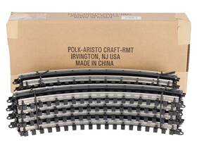99731 Aristo-craft O Gauge Super Snap O-31 Curved Track 8 Ex/box