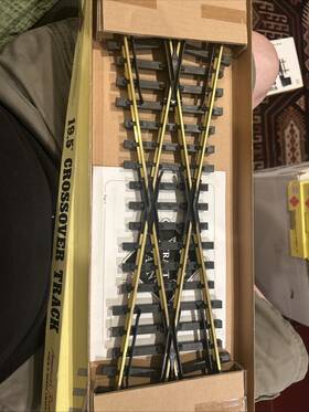 Art-30400 Aristo-craft Brass 19.5 Crossover Track 20 Inch Long New