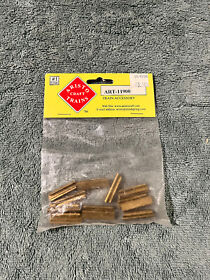 Art-11900 Aristo-craft Trains Brass Rail Joiners Pack Of 12 #1 Gauge