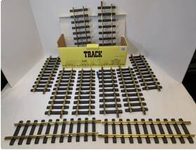 Aristocraft 022081300305 Aristo Craft G Scale 12 Inch Straight Brass Track 10 Pieces Indoor/outdoor Art 11000