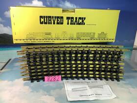 Art-11600 Aristocraft 11700 Aristo-craft Curve Euro Style Brass Track G-scale 9 Pcs